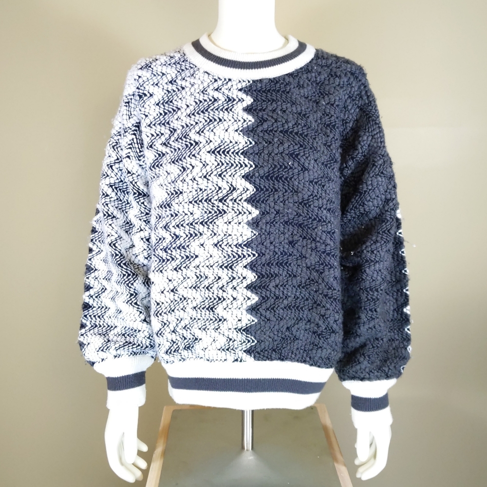 80s Zigzag Sweater